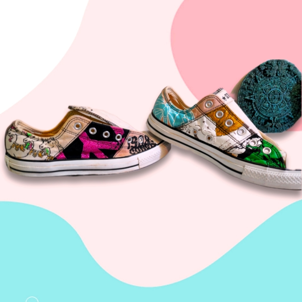 Converse All * Star 90s print